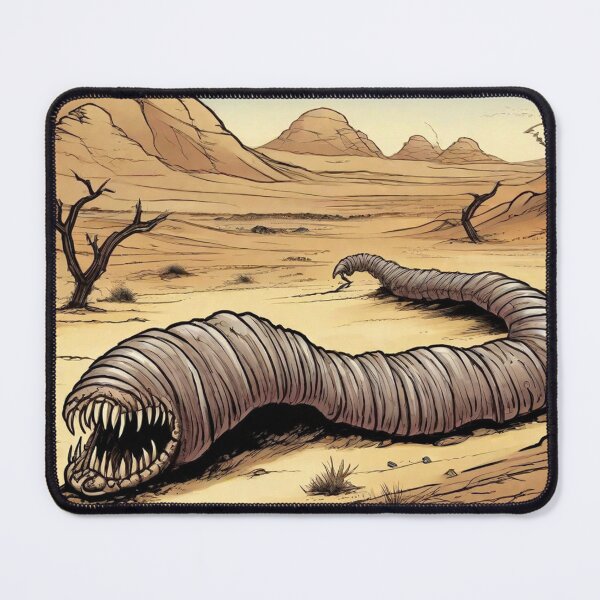 Item preview, Mongolian Death Worm 03 designed and sold by AIfolklore.