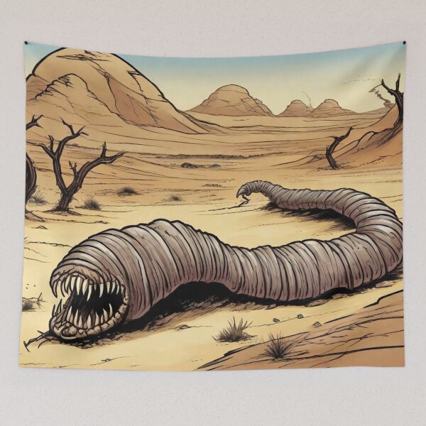 Item preview, Mongolian Death Worm 03 designed and sold by AIfolklore.