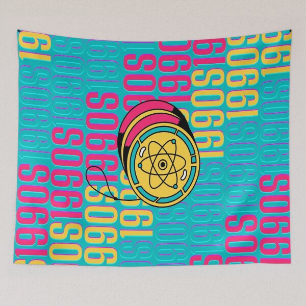 Item preview, 1990s retro design 13 - OG Blue Background designed and sold by PunjabanJatti.