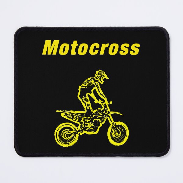 Item preview, Motocross with motorbike rider designed and sold by freaks13.