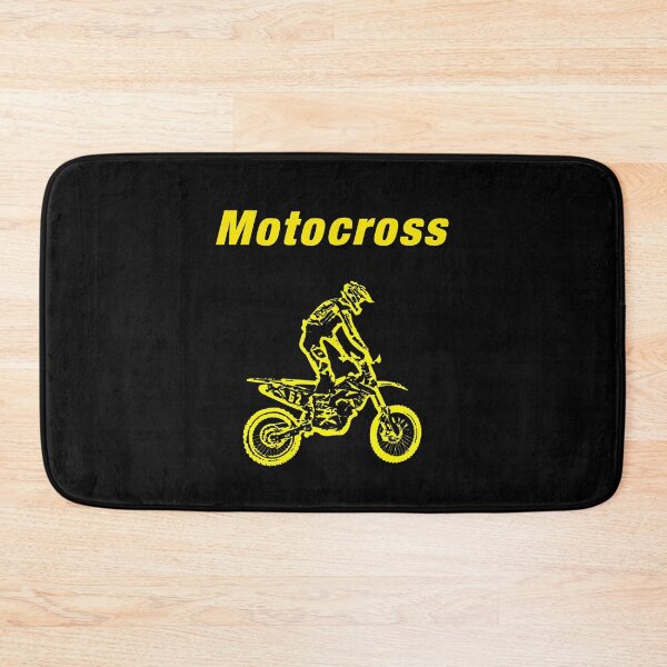 Item preview, Motocross with motorbike rider designed and sold by freaks13.