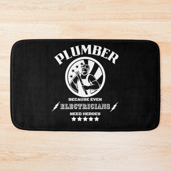 Item preview, Plumber Because Even Electricians Need Heroes designed and sold by BarvinWayne.