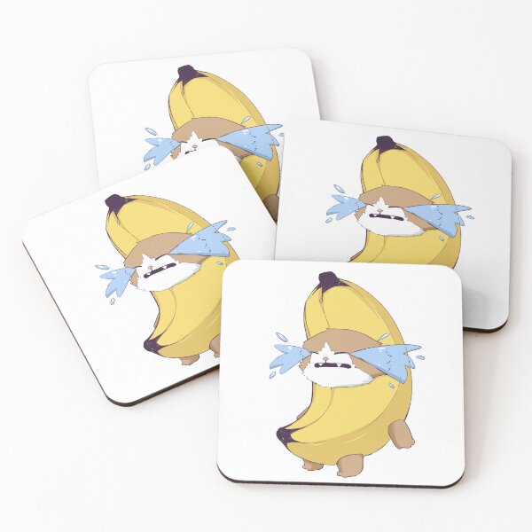 Item preview, banana cat sticker designed and sold by AmyMeou.