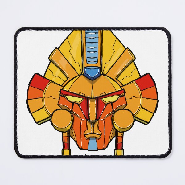 Item preview, Aztec styled robot mask designed and sold by Pittstop.
