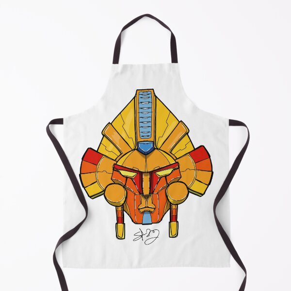 Item preview, Aztec styled robot mask designed and sold by Pittstop.