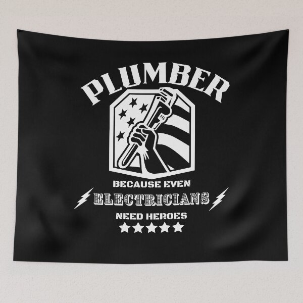 Item preview, Copy of Plumber Because Even Electricians Need Heroes 2 designed and sold by BarvinWayne.