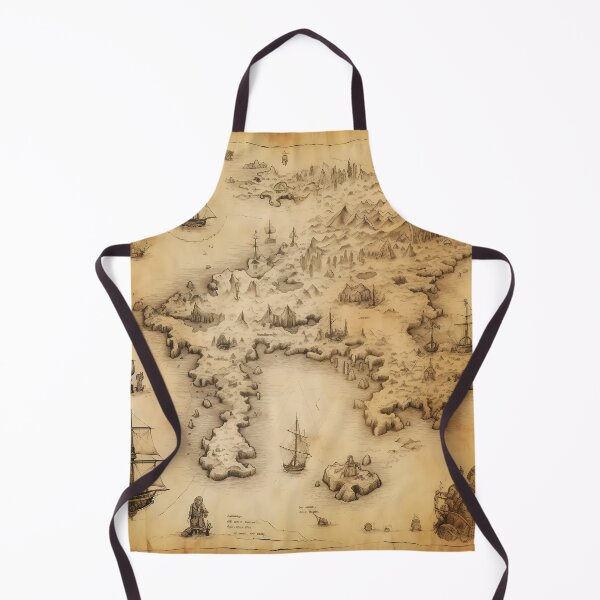 Item preview, Vintage Nautical Treasure Map designed and sold by dcrc.