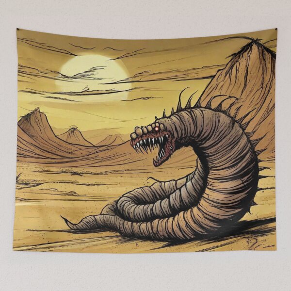 Item preview, Mongolian Death Worm 05 designed and sold by AIfolklore.