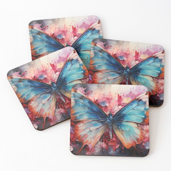Item preview, Colorful Butterfly 3 designed and sold by Red Witch Art.
