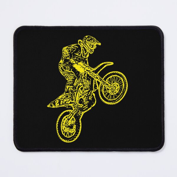 Item preview, Motocross motorbike rider designed and sold by freaks13.