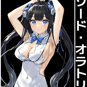 Hestia DanMachi Anime Girl Waifu | Sticker