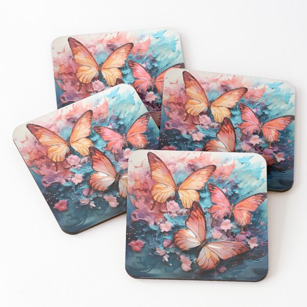 Item preview, Colorful Butterfly 4 designed and sold by Red Witch Art.