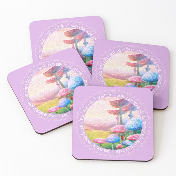 Item preview, We Found Wonderland Oil Painting Mushroom Design designed and sold by doria-photos.