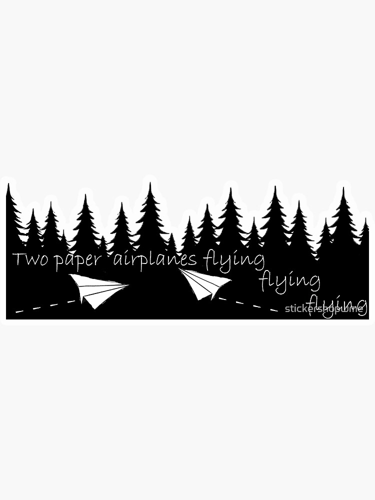 Sticker for Sale avec l'œuvre « Taylor Swift Out of the Woods