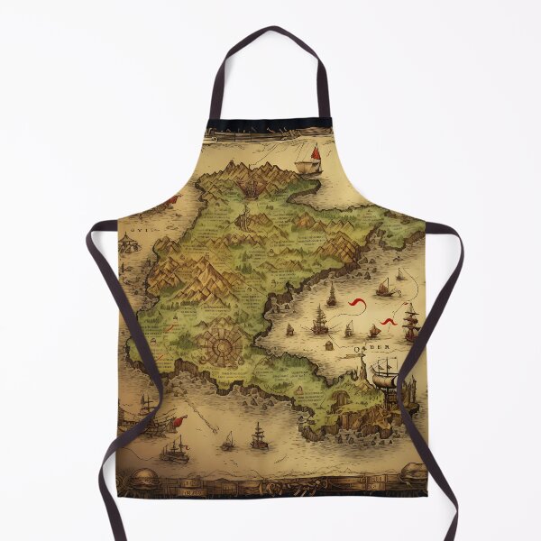 Item preview, Intricate Nautical Themed Treasure Map designed and sold by dcrc.