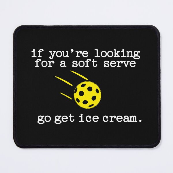 Item preview, Pickleball Pun Funny Soft Serve Joke for Pickleball Players  designed and sold by alenaz.