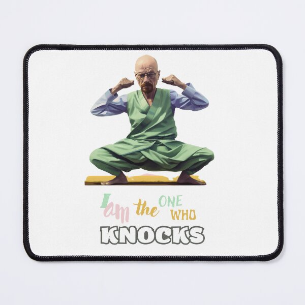 Item preview, Walter White Heisenberg I Am The One Who Knocks Quote designed and sold by Tobias Helm.