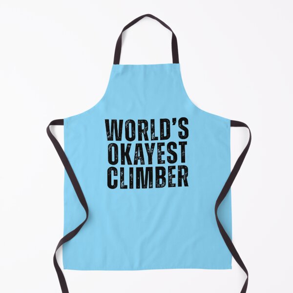 Item preview, Worlds Okayest Climber designed and sold by kamrankhan.