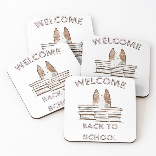 Item preview, Cute Cat Welcome Back To School designed and sold by BarvinWayne.