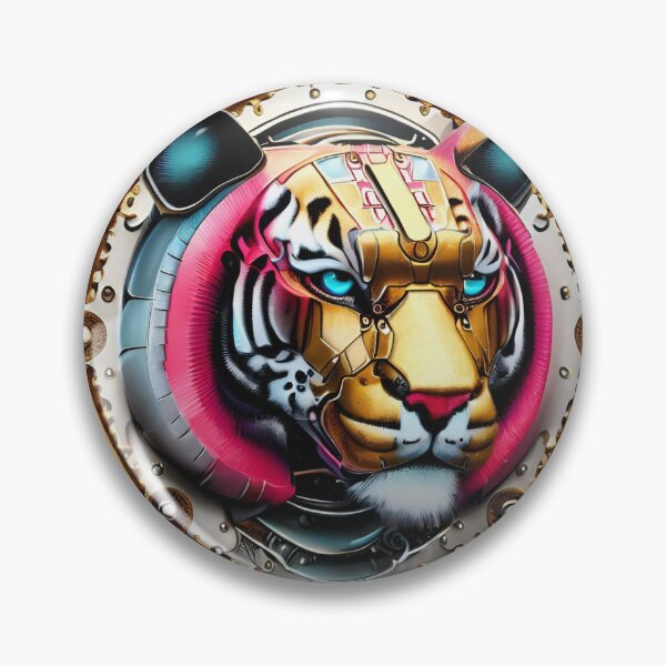 Item preview, Tiger Metallic Cyberpunk designed and sold by Metallican.