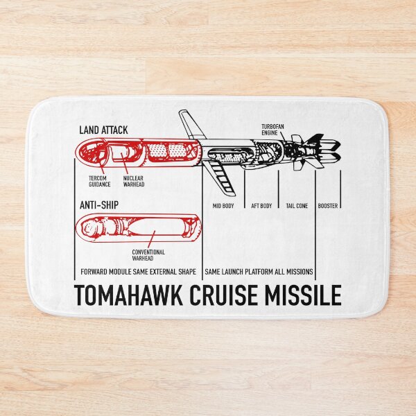 Item preview, Tomahawk Cruise Missile Blueprint Infographic Diagram designed and sold by MilitaryMart.