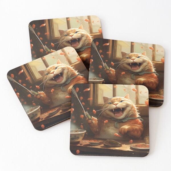 Item preview, Cat Eating Fish designed and sold by tw0nkey.