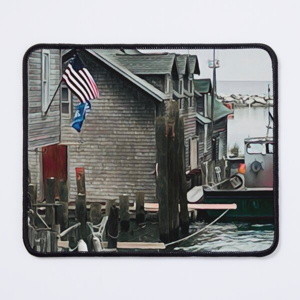 Item preview, Up North Fishing Town designed and sold by Theresa Wheatley.