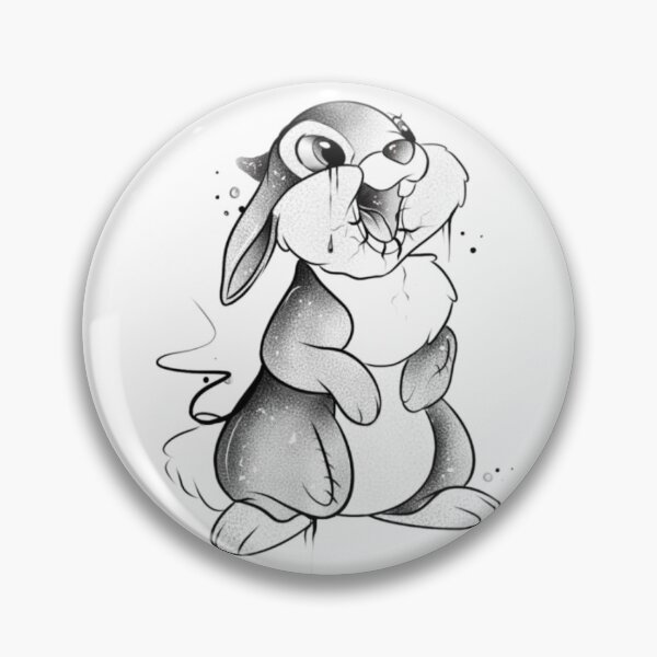 Item preview, cute bunny  designed and sold by smutnadziara.