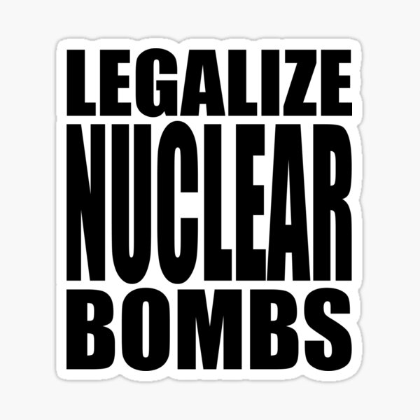 Artikel-Vorschau von ATOMBOMBEN LEGALISIEREN DJSMOKEY, designt und verkauft von lytt-le.