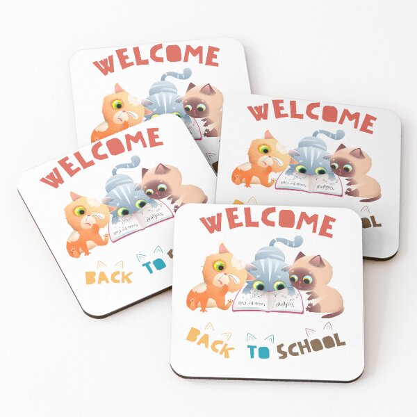 Item preview,  Cute Kitty Cats Welcome Back To School designed and sold by BarvinWayne.