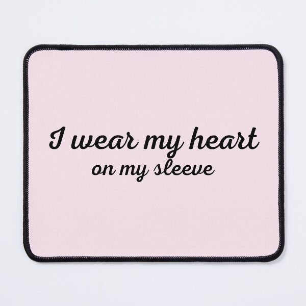 Item preview, I wear my heart on my sleeve designed and sold by We Grow.