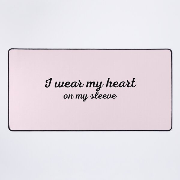 Item preview, I wear my heart on my sleeve designed and sold by We Grow.