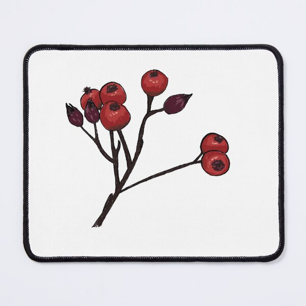 Item preview, Autumn red berry. Imitation of pencil drawing designed and sold by AikinaNatalia.