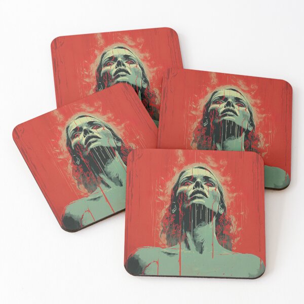 Item preview, Vintage Horror Movie Poster Psycho Tribute designed and sold by sμ (smew).