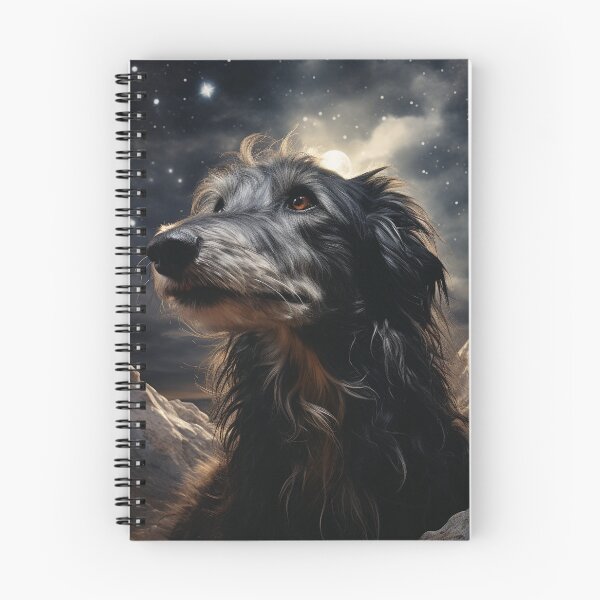 Item preview, Deerhound in the moon designed and sold by aghnadarragh.