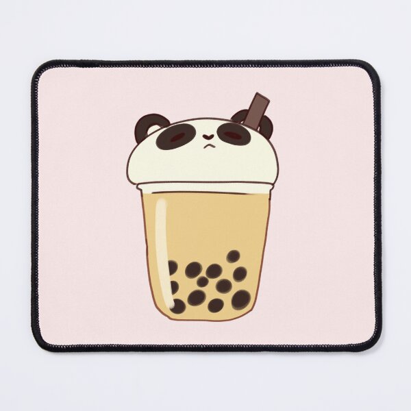 Item preview, boba panda illustration designed and sold by Mayarart.
