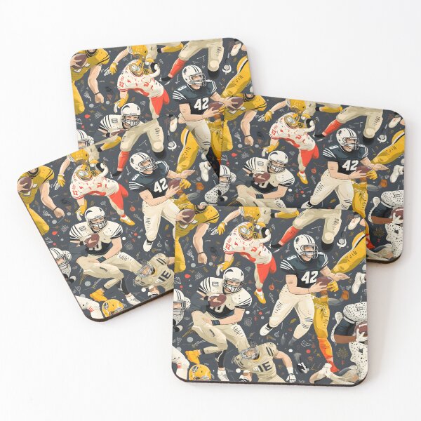 Item preview, Lace up our cleats, fasten our chin straps, put the records on, and let’s embark—Football Kickoff Season startup adventure. Autumn Design Fall Fashion Football Pattern adventure designed and sold by ignasirus.