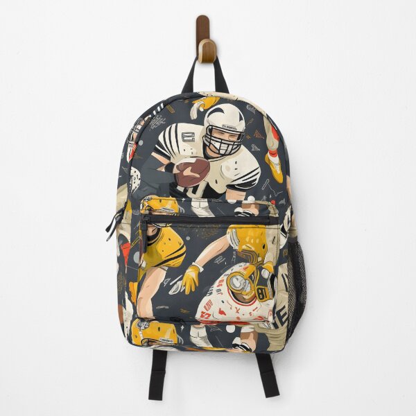Item preview, Lace up our cleats, fasten our chin straps, put the records on, and let’s embark—Football Kickoff Season startup adventure. Autumn Design Fall Fashion Football Pattern adventure designed and sold by ignasirus.