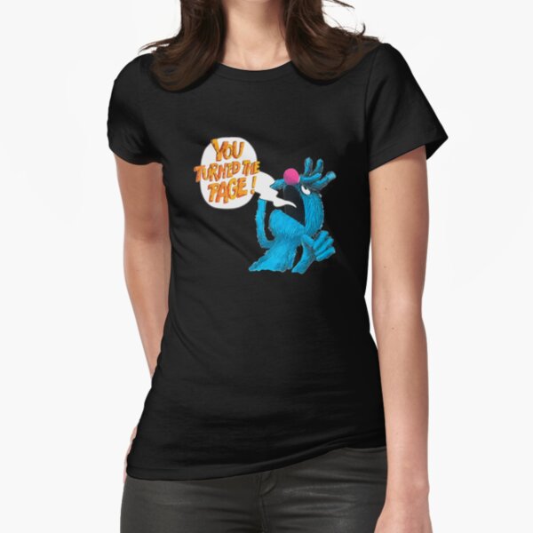 Retro Vintage The Monster at The end of This Book Gift For Fans, For Men and omenr  Fitted T-Shirt