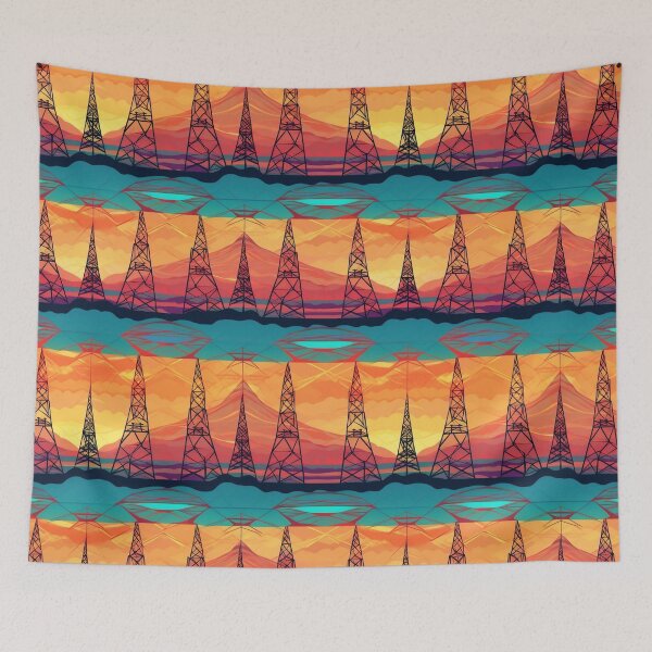 Item preview, Colourful pylons designed and sold by pinkal.