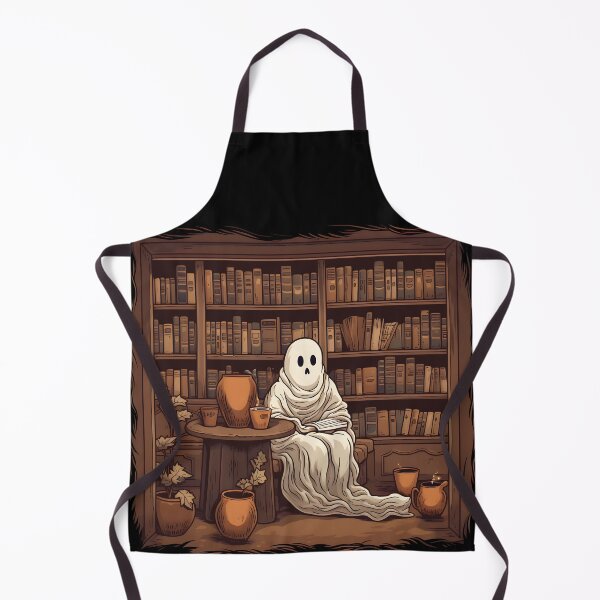 Item preview, Ghost Trying To Finish Her TBR List designed and sold by RetroPrints.