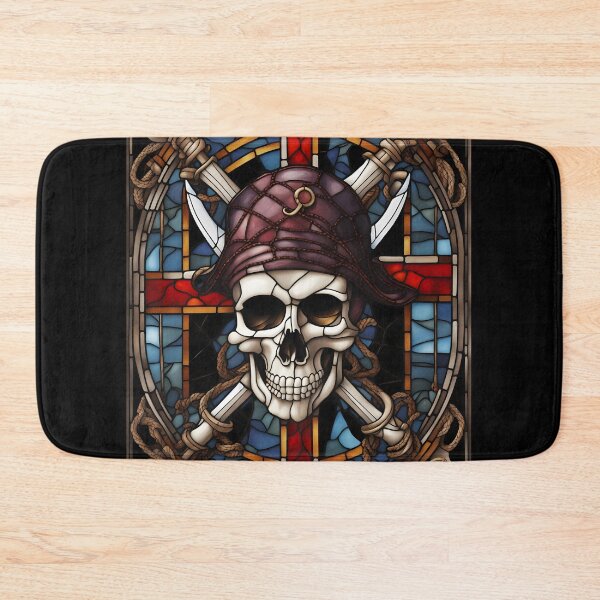 Item preview, Stained Glass Buccaneer designed and sold by Guerrillagram.