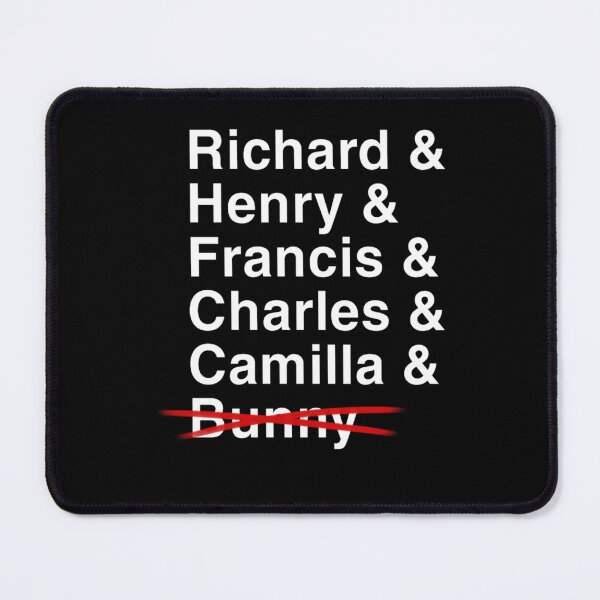 Item preview, Richard Bunny Henry Francis Charles Camilla designed and sold by CarlBowden.