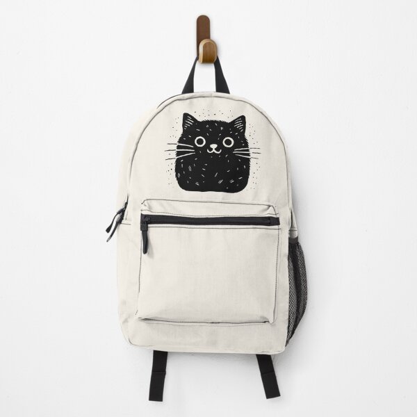 Item preview, Black Cat Loaf Illustration designed and sold by Jselz.