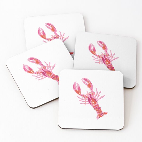 Item preview, cute pink colorful lobster designed and sold by liezul.
