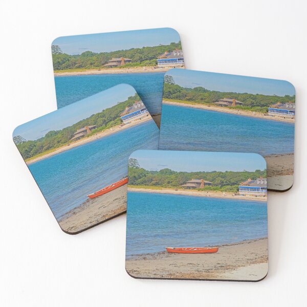 Item preview, Lone Red Canoe designed and sold by Ruth Curtis.