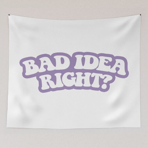 Item preview,  bad idea right? (white) arch  designed and sold by sarascoprox.