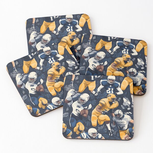 Item preview, When The Leaves Are Blue—A Grand Overture. In the game of football, kickoff season is the grand overture.  Autumn Leaves Design and Fall Pattern designed and sold by ignasirus.