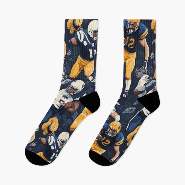 Item preview, When The Leaves Are Blue—A Grand Overture. In the game of football, kickoff season is the grand overture.  Autumn Leaves Design and Fall Pattern designed and sold by ignasirus.