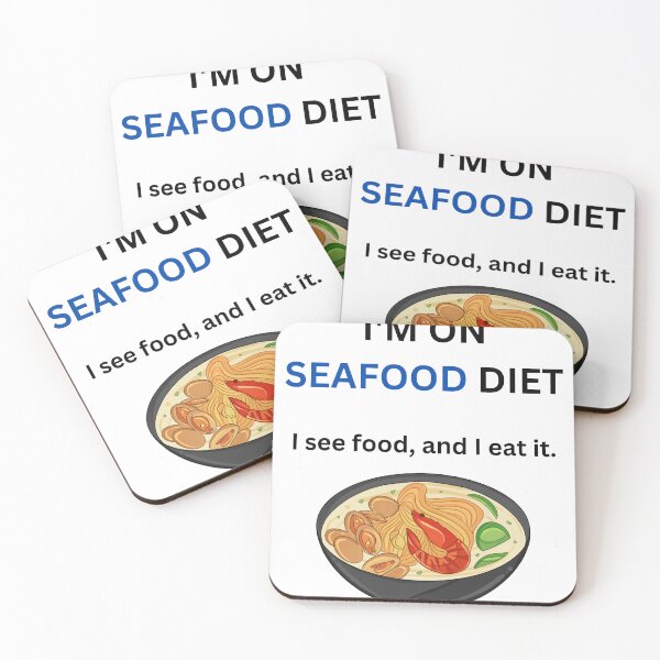 Item preview, Seafood Diet designed and sold by Mahdi Hammoud.